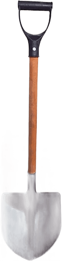 Pá bico cabo curto